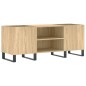 vidaXL Plattenschrank Sonoma-Eiche 121x38x48 cm Holzwerkstoff vidaXL Plattenschrank Sonoma-Eiche 121x38x48 cm Holzwerkstoff