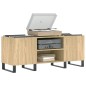 vidaXL Plattenschrank Sonoma-Eiche 121x38x48 cm Holzwerkstoff vidaXL Plattenschrank Sonoma-Eiche 121x38x48 cm Holzwerkstoff