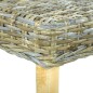 vidaXL Sitzbank 110 cm Natur Kubu-Rattan und Massivholz Mango vidaXL Sitzbank 110 cm Natur Kubu-Rattan und Massivholz Mango