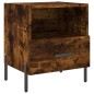 vidaXL Nachttische 2 Stk. Räuchereiche 40x35x47,5 cm Holzwerkstoff vidaXL Nachttische 2 Stk. Räuchereiche 40x35x47,5 cm Holzwerkstoff