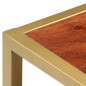 vidaXL Couchtisch 90 x 50 x 40 cm Massivholz Akazie vidaXL Couchtisch 90 x 50 x 40 cm Massivholz Akazie