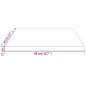 vidaXL Tischplatte 40x40x2,5 cm Massivholz Kiefer Quadratisch vidaXL Tischplatte 40x40x2,5 cm Massivholz Kiefer Quadratisch