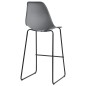 5-tlg. Bar-Set Kunststoff Grau 5-tlg. Bar-Set Kunststoff Grau