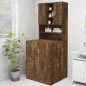 vidaXL Waschmaschinenschrank Räuchereiche 70,5x25,5x90 cm vidaXL Waschmaschinenschrank Räuchereiche 70,5x25,5x90 cm