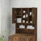 vidaXL Waschmaschinenschrank Räuchereiche 70,5x25,5x90 cm vidaXL Waschmaschinenschrank Räuchereiche 70,5x25,5x90 cm