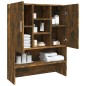 vidaXL Waschmaschinenschrank Räuchereiche 70,5x25,5x90 cm vidaXL Waschmaschinenschrank Räuchereiche 70,5x25,5x90 cm