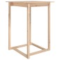 vidaXL Bartisch 80x80x110 cm Massivholz Kiefer vidaXL Bartisch 80x80x110 cm Massivholz Kiefer