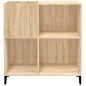vidaXL Plattenschrank Sonoma-Eiche 84,5x38x89 cm Holzwerkstoff vidaXL Plattenschrank Sonoma-Eiche 84,5x38x89 cm Holzwerkstoff