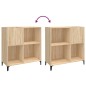 vidaXL Plattenschrank Sonoma-Eiche 84,5x38x89 cm Holzwerkstoff vidaXL Plattenschrank Sonoma-Eiche 84,5x38x89 cm Holzwerkstoff