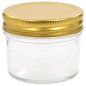 vidaXL Marmeladengläser mit goldenen Deckeln 24 Stk. 110 ml vidaXL Marmeladengläser mit goldenen Deckeln 24 Stk. 110 ml