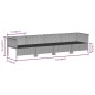 vidaXL 8-tlg. Garten-Lounge-Set mit Kissen Grau Poly Rattan vidaXL 8-tlg. Garten-Lounge-Set mit Kissen Grau Poly Rattan