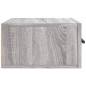 vidaXL Wand-Nachttische 2 Stk. Grau Sonoma 35x35x20 cm vidaXL Wand-Nachttische 2 Stk. Grau Sonoma 35x35x20 cm