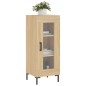vidaXL Sideboard Sonoma-Eiche 34,5x34x90 cm Holzwerkstoff vidaXL Sideboard Sonoma-Eiche 34,5x34x90 cm Holzwerkstoff
