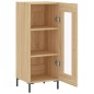 vidaXL Sideboard Sonoma-Eiche 34,5x34x90 cm Holzwerkstoff vidaXL Sideboard Sonoma-Eiche 34,5x34x90 cm Holzwerkstoff