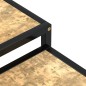 vidaXL Beistelltische 2 Stk. MDF Schwarz und Gelb vidaXL Beistelltische 2 Stk. MDF Schwarz und Gelb