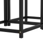 vidaXL Beistelltische 2 Stk. MDF Schwarz und Gelb vidaXL Beistelltische 2 Stk. MDF Schwarz und Gelb