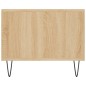 vidaXL Couchtisch Sonoma-Eiche 90x50x40 cm Holzwerkstoff
