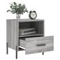 vidaXL Nachttische 2 Stk. Grau Sonoma 40x35x47,5 cm Holzwerkstoff vidaXL Nachttische 2 Stk. Grau Sonoma 40x35x47,5 cm Holzwerkstoff