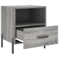 vidaXL Nachttische 2 Stk. Grau Sonoma 40x35x47,5 cm Holzwerkstoff vidaXL Nachttische 2 Stk. Grau Sonoma 40x35x47,5 cm Holzwerkstoff