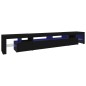 vidaXL TV-Schrank mit LED-Leuchten Schwarz 260x36,5x40 cm vidaXL TV-Schrank mit LED-Leuchten Schwarz 260x36,5x40 cm