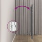 vidaXL Wand-Kopfteil Grau 96x3x91,5 cm Massivholz Kiefer vidaXL Wand-Kopfteil Grau 96x3x91,5 cm Massivholz Kiefer
