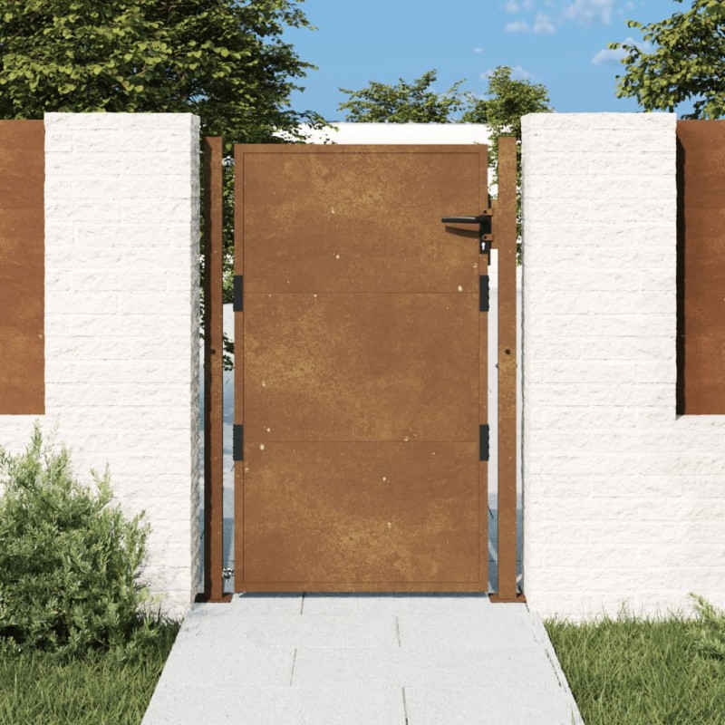 vidaXL Gartentor 105x130 cm Cortenstahl vidaXL Gartentor 105x130 cm Cortenstahl