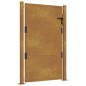 vidaXL Gartentor 105x130 cm Cortenstahl vidaXL Gartentor 105x130 cm Cortenstahl