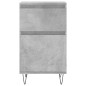 vidaXL Sideboard Betongrau 40x35x70 cm Holzwerkstoff vidaXL Sideboard Betongrau 40x35x70 cm Holzwerkstoff