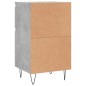 vidaXL Sideboard Betongrau 40x35x70 cm Holzwerkstoff vidaXL Sideboard Betongrau 40x35x70 cm Holzwerkstoff