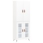 vidaXL Highboard Weiß 69,5x34x180 cm Holzwerkstoff vidaXL Highboard Weiß 69,5x34x180 cm Holzwerkstoff