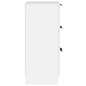 vidaXL Sideboards 2 Stk. Weiß 30x30x70 cm Holzwerkstoff vidaXL Sideboards 2 Stk. Weiß 30x30x70 cm Holzwerkstoff