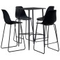 5-tlg. Bar-Set Kunststoff Schwarz 5-tlg. Bar-Set Kunststoff Schwarz