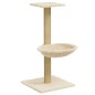 vidaXL Kratzbaum mit Sisal-Kratzsäule Creme 74 cm vidaXL Kratzbaum mit Sisal-Kratzsäule Creme 74 cm