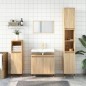 vidaXL Badschrank Sonoma-Eiche 58x33x60 cm Holzwerkstoff vidaXL Badschrank Sonoma-Eiche 58x33x60 cm Holzwerkstoff