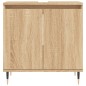vidaXL Badschrank Sonoma-Eiche 58x33x60 cm Holzwerkstoff vidaXL Badschrank Sonoma-Eiche 58x33x60 cm Holzwerkstoff