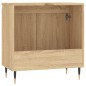 vidaXL Badschrank Sonoma-Eiche 58x33x60 cm Holzwerkstoff vidaXL Badschrank Sonoma-Eiche 58x33x60 cm Holzwerkstoff