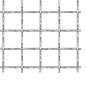 vidaXL Wellengitter Edelstahl 50×50 cm 21×21×2,5 mm vidaXL Wellengitter Edelstahl 50×50 cm 21×21×2,5 mm