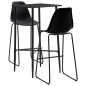 3-tlg. Bar-Set Kunststoff Schwarz 3-tlg. Bar-Set Kunststoff Schwarz