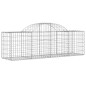 vidaXL Gabionen mit Hochbogen 7 Stk. 200x50x60/80 cm Verzinktes Eisen vidaXL Gabionen mit Hochbogen 7 Stk. 200x50x60/80 cm Verzinktes Eisen