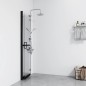 vidaXL Faltbare begehbare Duschwand Transparentes ESG Glas 100x190 cm vidaXL Faltbare begehbare Duschwand Transparentes ESG Glas 100x190 cm