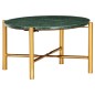vidaXL Couchtisch Grün 60×60×35 cm Echtstein in Marmoroptik vidaXL Couchtisch Grün 60×60×35 cm Echtstein in Marmoroptik