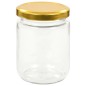 vidaXL Marmeladengläser mit Goldenem Deckel 48 Stk. 230 ml vidaXL Marmeladengläser mit Goldenem Deckel 48 Stk. 230 ml