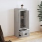 vidaXL Highboard Grau Sonoma 36x35,5x103,5 cm Holzwerkstoff vidaXL Highboard Grau Sonoma 36x35,5x103,5 cm Holzwerkstoff