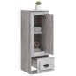 vidaXL Highboard Grau Sonoma 36x35,5x103,5 cm Holzwerkstoff vidaXL Highboard Grau Sonoma 36x35,5x103,5 cm Holzwerkstoff