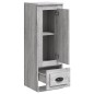 vidaXL Highboard Grau Sonoma 36x35,5x103,5 cm Holzwerkstoff vidaXL Highboard Grau Sonoma 36x35,5x103,5 cm Holzwerkstoff