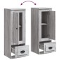 vidaXL Highboard Grau Sonoma 36x35,5x103,5 cm Holzwerkstoff vidaXL Highboard Grau Sonoma 36x35,5x103,5 cm Holzwerkstoff