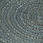 vidaXL Teppich Handgefertigt Jute Rund 240 cm Olivgrün vidaXL Teppich Handgefertigt Jute Rund 240 cm Olivgrün