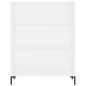 vidaXL Highboard Weiß 69,5x34x180 cm Holzwerkstoff vidaXL Highboard Weiß 69,5x34x180 cm Holzwerkstoff