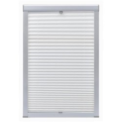 vidaXL Plissee Faltstore Weiß P06/406 