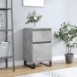 vidaXL Sideboard Betongrau 40x35x70 cm Holzwerkstoff vidaXL Sideboard Betongrau 40x35x70 cm Holzwerkstoff